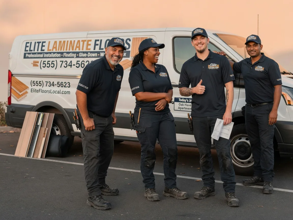 Laminate flooring installation company in German Valley, IL